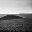 View from north: cairn at Sithean Na Cluana.