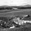 Ballachraggan, chambered cairn, view westwards over the west chamber