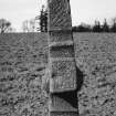 Detail of panels on S side of cross-head.