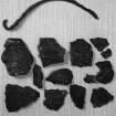 Handle and fragments of iron Cauldron (NMA No 1L 135, 1L  136) RCAHMS 1982