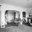 Interior view of Newton House showing entrance hall.