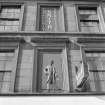 Detail of shop sign in High Street, Montrose.