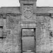 View of garden wall, Edzell Castle.