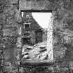 Detail of window in Shooting Lodge with view to gable.