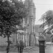 View of Morgan Academy, Dundee, from North West.