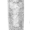 Govan 13 cross: pencil survey drawing showing front face