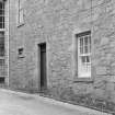 Detail of wall, Old Police Station, Crown Point, Inveraray.