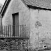 View of entrance and railings, Old School House, Inveraray.