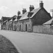 General view from north of cottages, Newtown, Inveraray.