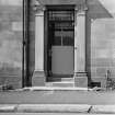 View of entrance of Old Episcopal Rectory, Newton Row, Newtown, Inveraray.