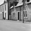 General view from north of Old United Presbyterian Manse and McIntyre's cottage, Newton Row, Newtown, Inveraray.