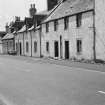 General view from north of Johnson's, Morrison's, Batter's and Ferguson's cottages, Newtown, Inveraray.