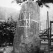 Site photograph : standing stone