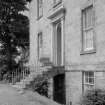 View of part of front elevation of Kirk Manse, Kilrenny.