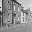 General view of United Presbyterian Church, Old Episcopal Rectory and Cameron's House, Newtown, Inveraray.