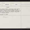 Yell, Papil, HP50SW 4, Ordnance Survey index card, page number 3, Recto