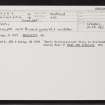 Yell, Papil, HP50SW 4, Ordnance Survey index card, Recto