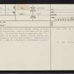 Balta, HP60NE 4, Ordnance Survey index card, page number 1, Recto