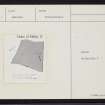 Holm Of Melby, HU15NE 1, Ordnance Survey index card, Recto