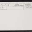 Brough, HU24NW 19, Ordnance Survey index card, Recto