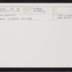 Mill Geates, HU25NE 27, Ordnance Survey index card, Recto