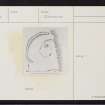 Hamnavoe, HU28SW 2, Ordnance Survey index card, Recto