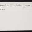 Scarff, HU28SW 7, Ordnance Survey index card, Recto
