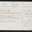 Punds Water, HU37SW 1, Ordnance Survey index card, page number 5, Recto
