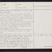 Dalsetter, HU41NW 2, Ordnance Survey index card, page number 2, Verso