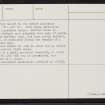 Dalsetter, HU41NW 2, Ordnance Survey index card, page number 3, Recto