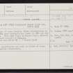 North Voxter, HU42NW 10, Ordnance Survey index card, Recto