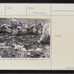 Whalsay, 'standing Stones Of Yoxie', HU56NE 4, Ordnance Survey index card, Recto