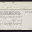 Fetlar, Whilsa Pund, HU69SW 5, Ordnance Survey index card, page number 1, Recto