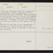 Fetlar, Whilsa Pund, HU69SW 5, Ordnance Survey index card, page number 2, Verso