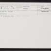 Fetlar, Muirskirk, HU69SW 30, Ordnance Survey index card, Recto