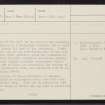 Rona, Fianuis, HW83SW 6, Ordnance Survey index card, Recto