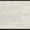 Bookan, HY21SE 10, Ordnance Survey index card, page number 2, Verso