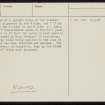 Bookan, HY21SE 10, Ordnance Survey index card, page number 3, Recto