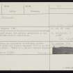 Ness Of Brodgar, HY21SE 15, Ordnance Survey index card, Recto