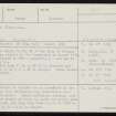 Ness Of Brodgar, HY21SE 16, Ordnance Survey index card, page number 1, Recto