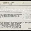 Burn Of Una, Quholm, HY21SE 36, Ordnance Survey index card, page number 1, Recto