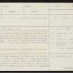 Howe Harper, HY31SW 9, Ordnance Survey index card, page number 1, Recto