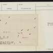 Summers Dale, HY31SW 15, Ordnance Survey index card, page number 1, Recto