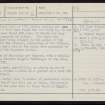 Caldale, HY41SW 9, Ordnance Survey index card, Recto