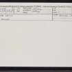 Eday, War Ness, HY52NW 2, Ordnance Survey index card, Recto