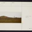 Sanday, Mount Maesry, HY74SE 4, Ordnance Survey index card, page number 2, Verso