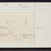 Lewis, Shader, Steinacleit, NB35SE 2, Ordnance Survey index card, Recto