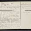Lewis, Galson, NB45NW 2, Ordnance Survey index card, page number 1, Recto