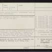 Lewis, Galson, NB45NW 2, Ordnance Survey index card, page number 3, Recto