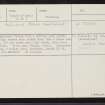 Lewis, Tolsta, NB54NW 5, Ordnance Survey index card, Recto